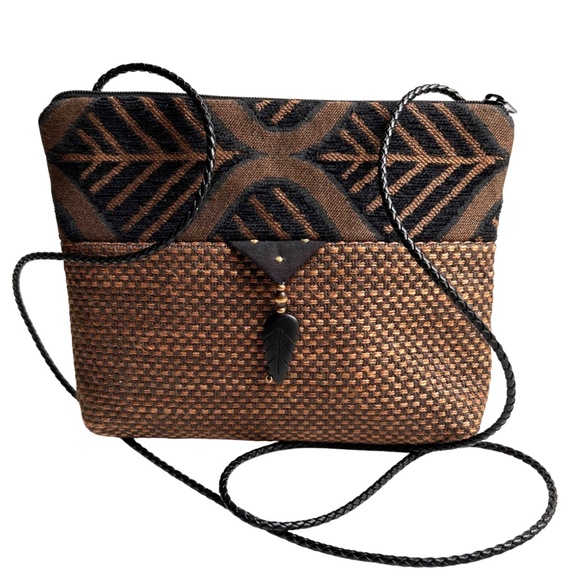 L. O'Neill  Design Handbags - Vintage L. O'Neill Design Mini Tapestry  Crossbody Bag EUC